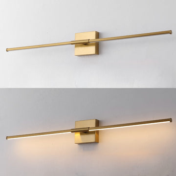 Makena Modern Minimalist Dimmable Integrated LED Metal Wall Sconce